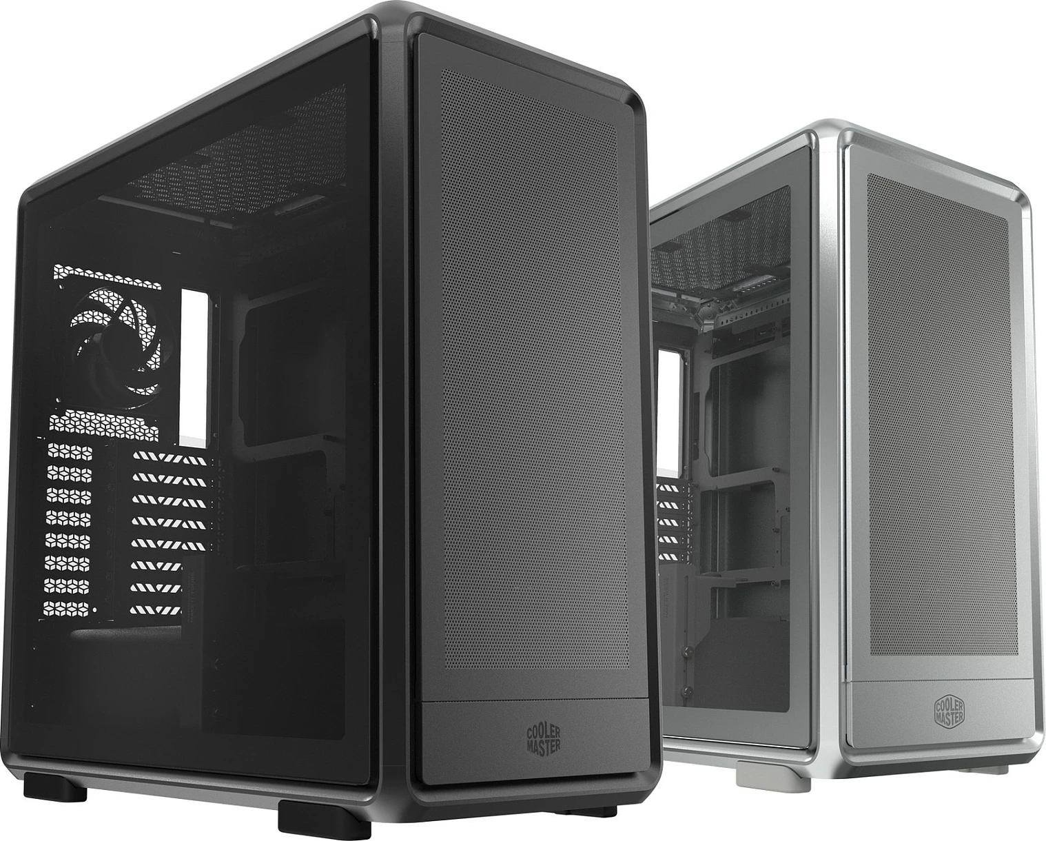 Kasë Cooler Master MasterFrame 600 Mesh ARGB, Midi Tower, Tempered Glass, e zezë