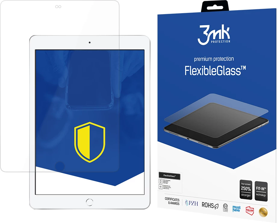 Xham mbrojtës hibrid për tablet 3mk FlexibleGlass, për iPad 10.2" (7/8 gen), transparent