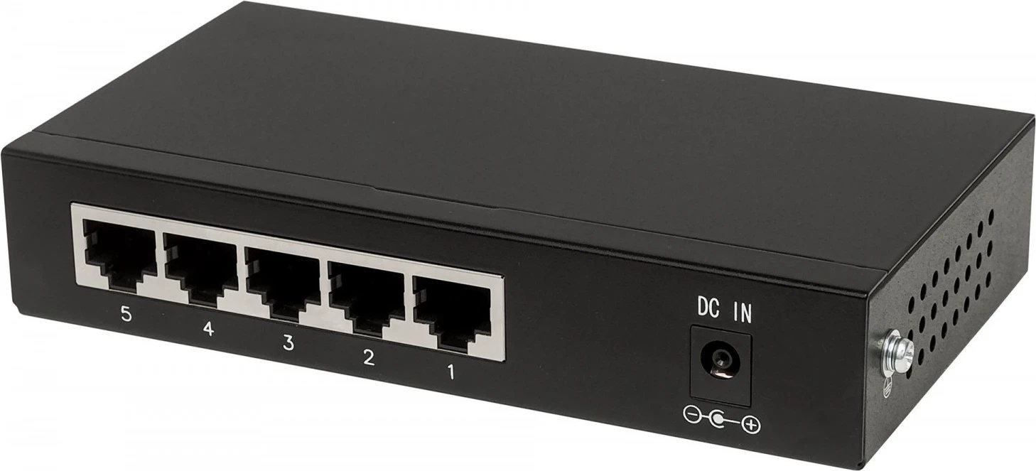 Intellinet 561228 Switch Gigabit PoE+ 5x RJ45 60W