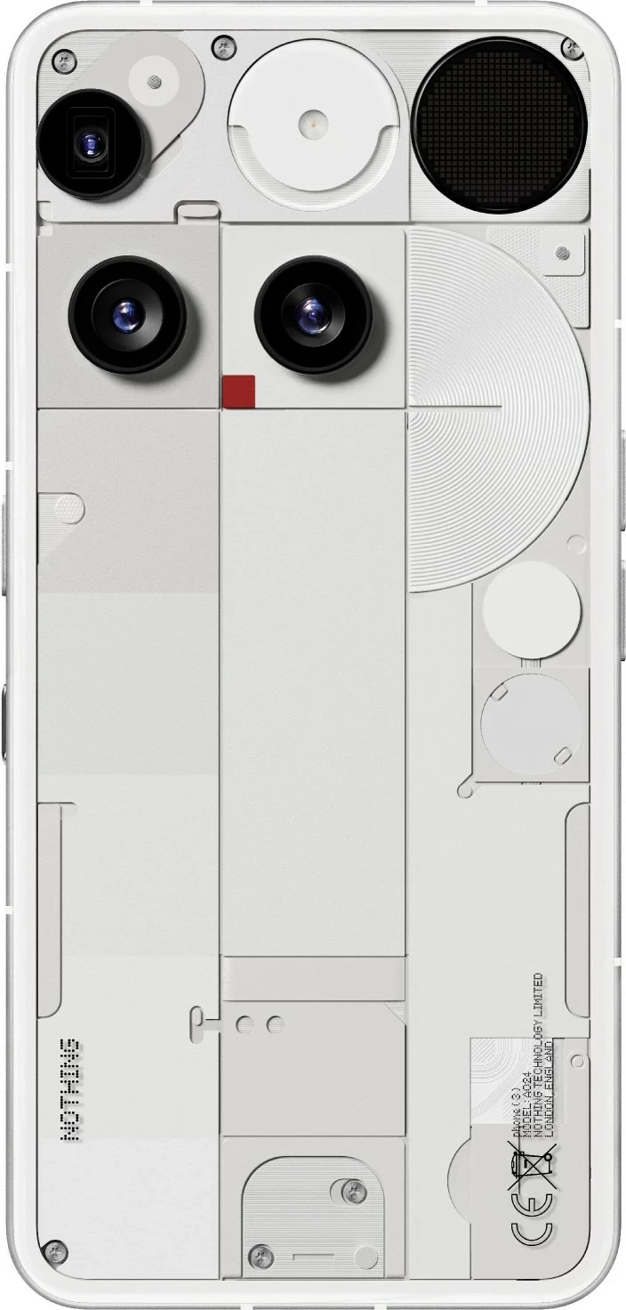 Celular Nothing Phone 3 5G, 16GB RAM, 512GB, bardhë