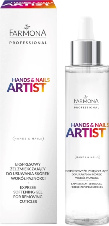 Xhel për zbutje të kutikulave Farmona Professional Hands & Nails Artist Express për femra, 50ml