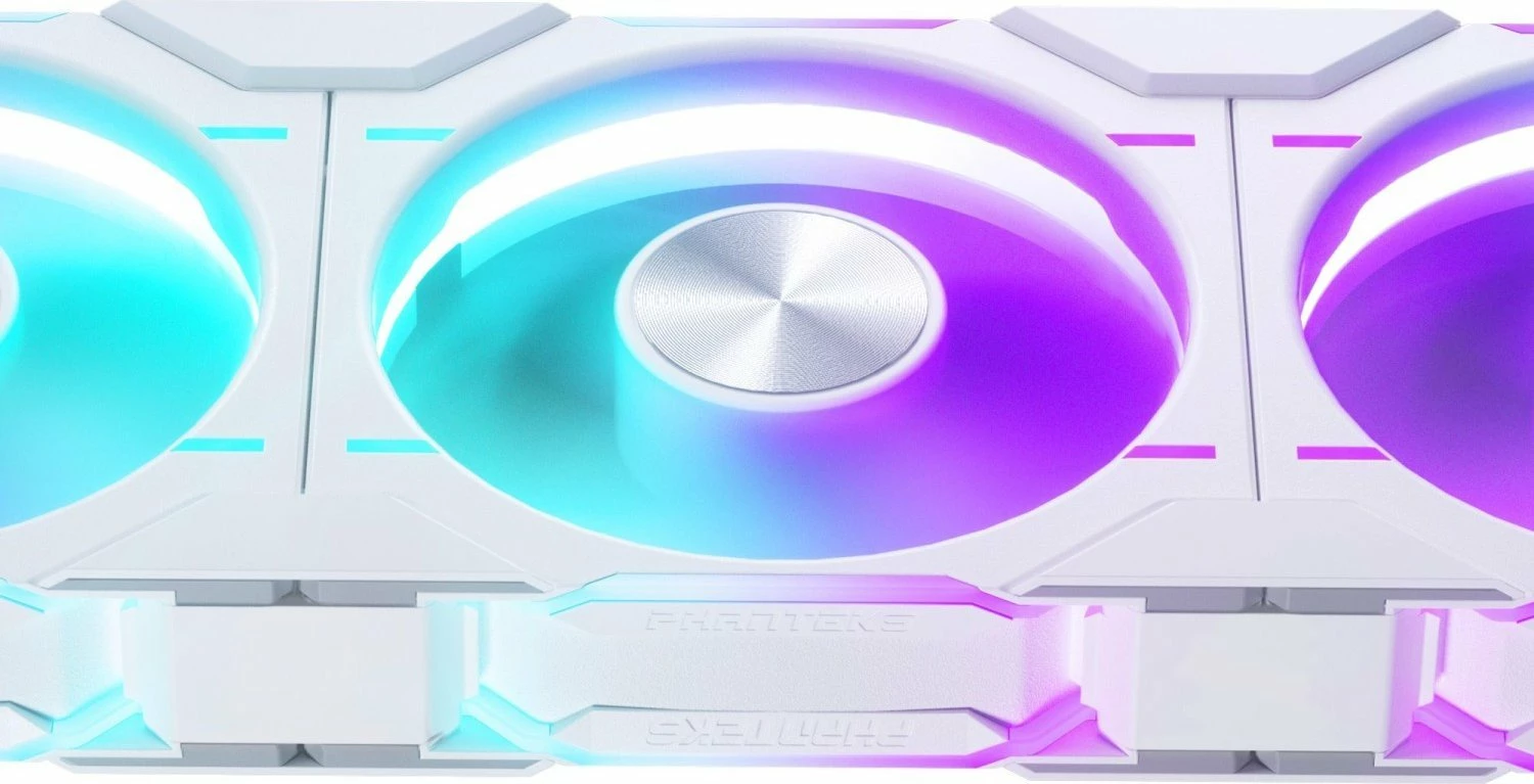 Ventilator PC Phanteks D30-120 D-RGB PWM 120mm 30mm 2000rpm 64.3 CFM 1 copë, i bardhë