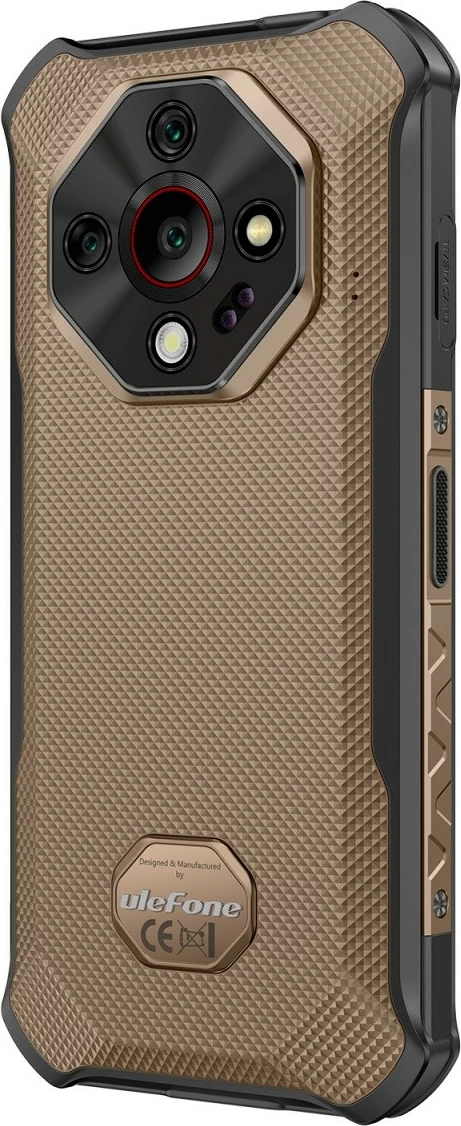 Celular Ulefone Armor X16 Pro 5G 8/256GB 6.56" 120Hz IP69K, kafe