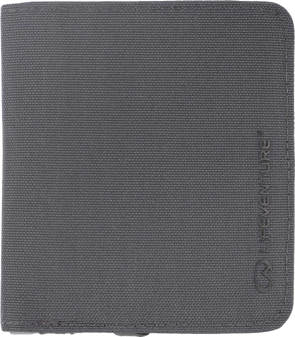 RFID Compact Wallet, Recycled, Grey