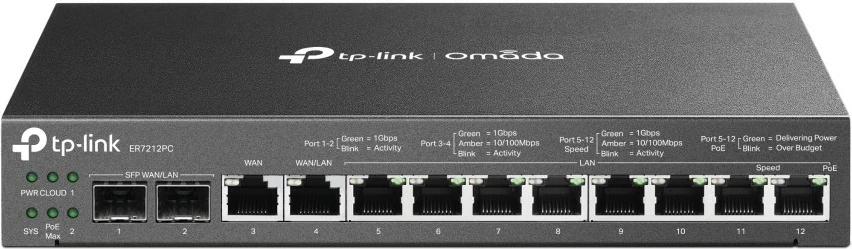 Router TP-Link Omada 3-in-1 Gigabit VPN, Ethernet WAN, Gigabit Ethernet, E zezë