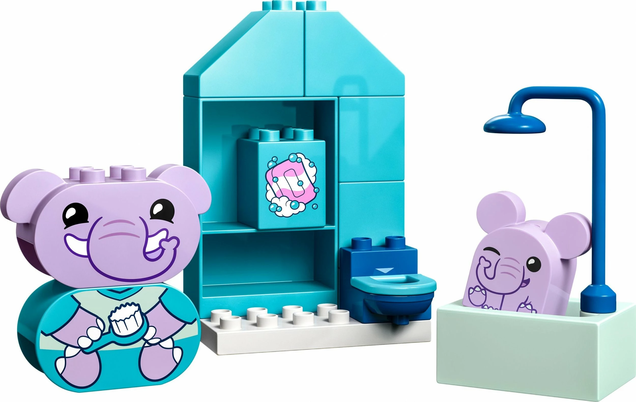 Set LEGO DUPLO Daily Activities Bath Time 10413, 15 copë