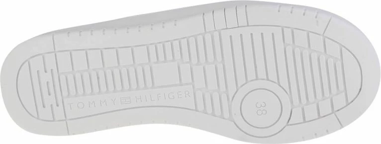 Atlete të ulëta me dantella Tommy Hilfiger për femra, të bardha
