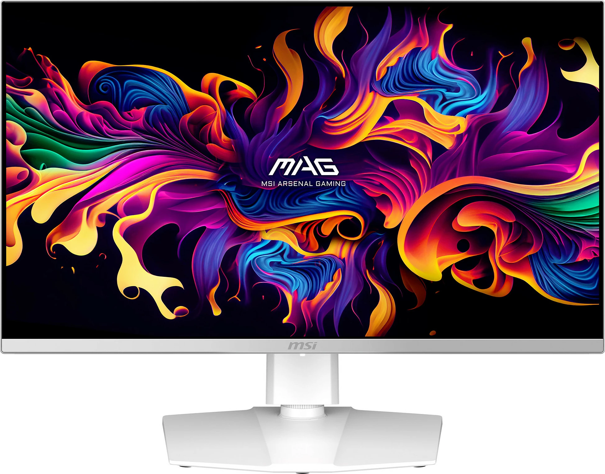 Monitor MSI MAG 272QPWDE, 26.5", QD-OLED, QHD 280Hz, HDR, USB-C, i bardhë
