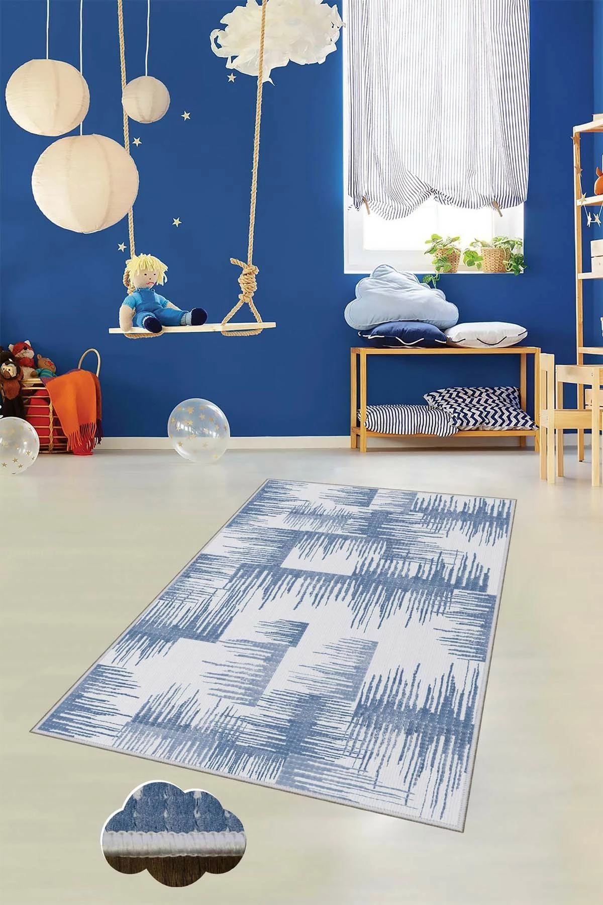 Qilim për korridor, shumëngjyrësh, Conceptum Hypnose, 80x300cm, HMNT528