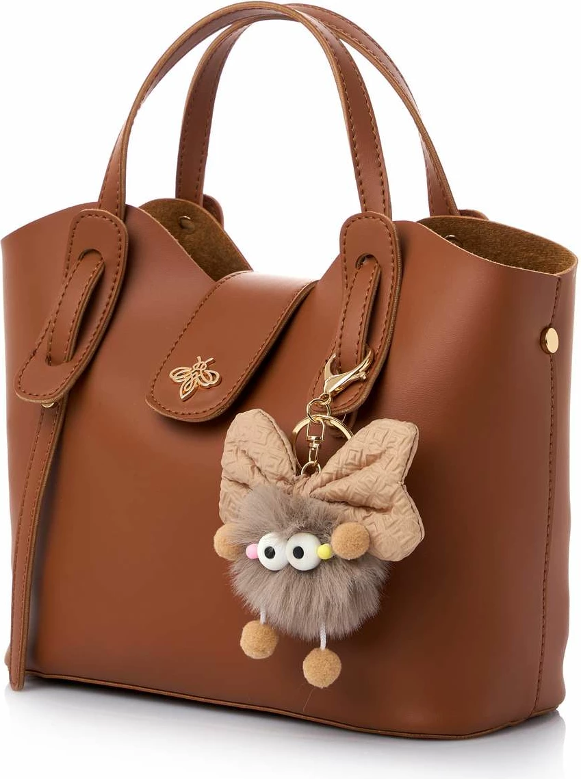 Çantë krahu Lucky Bees, ngjyrë tan