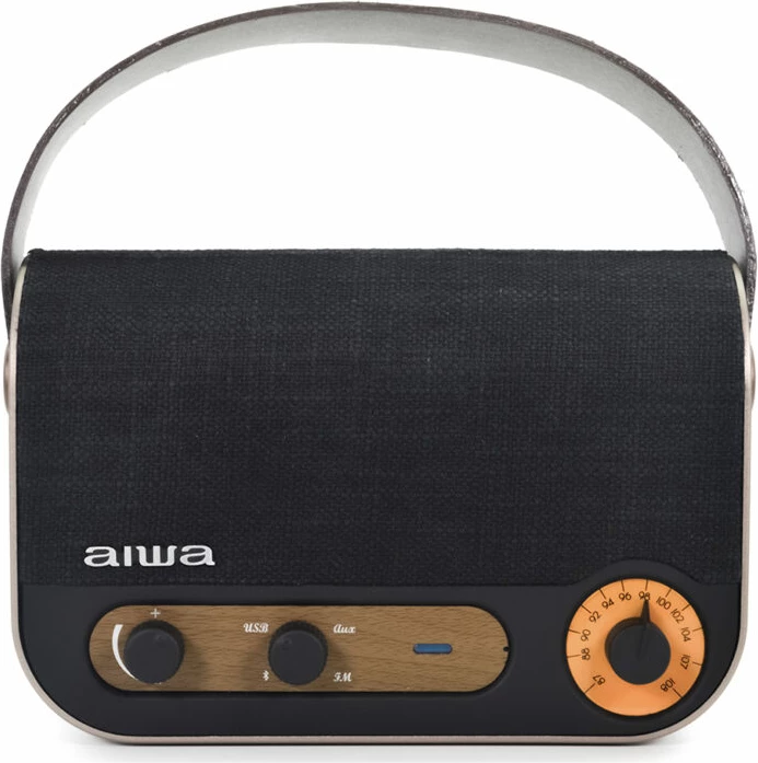 Radio portative/Altoparlant Bluetooth Aiwa RBTU-600, FM, Bluetooth 5.0, 2x5W RMS, bateri 2200mAh, i zi