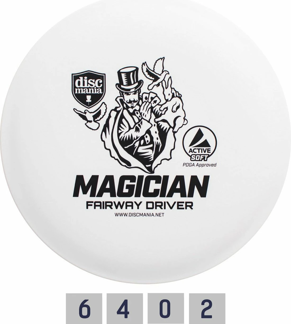 Set disqesh disc golf Discmania Active Disc Golf 3, 3 copë (Putter Sensei, Midrange Maestro, Driver Magician), ngjyra të ndryshme