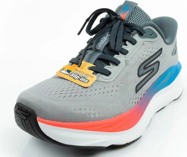 Atlete për meshkuj Skechers Max Run Slip-Ins, gri [Madhësia: 45]