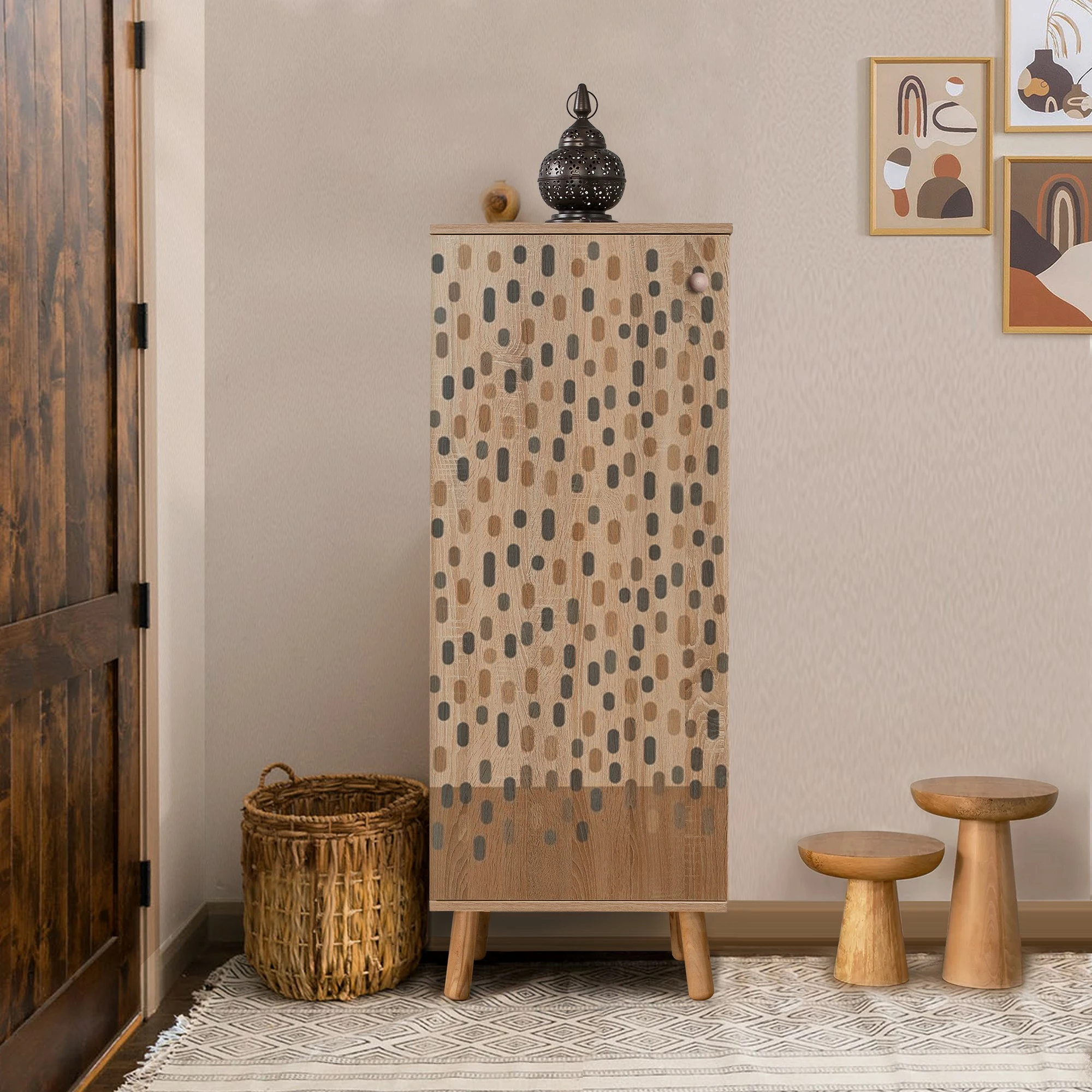 Dollap këpucësh Skye Decor, ngjyrë sonomo, Vegas - S 932