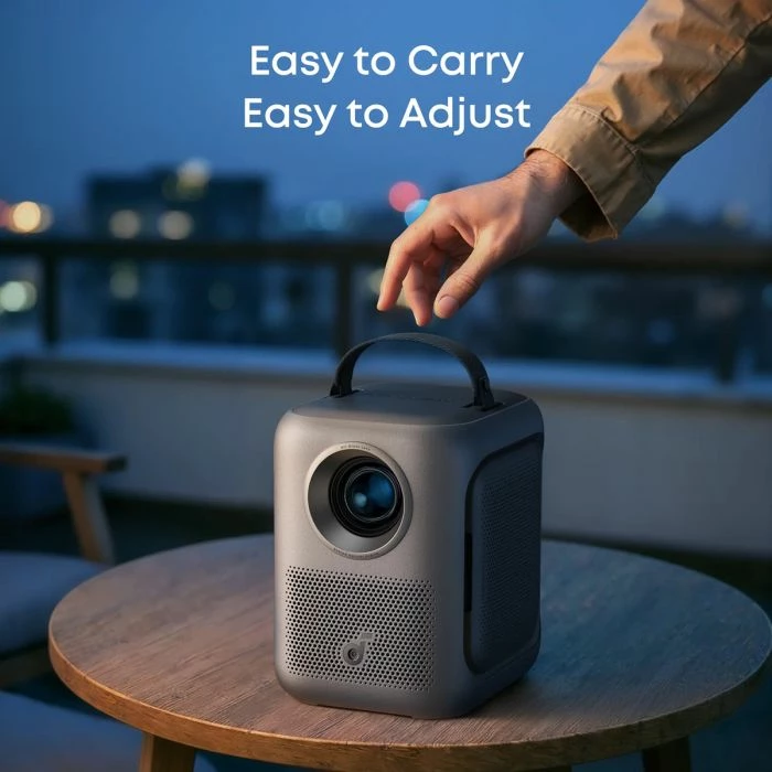 Projektor portativ Anker Soundcore Nebula P1i, 1080p Full HD, 380 ANSI, Google TV, gri