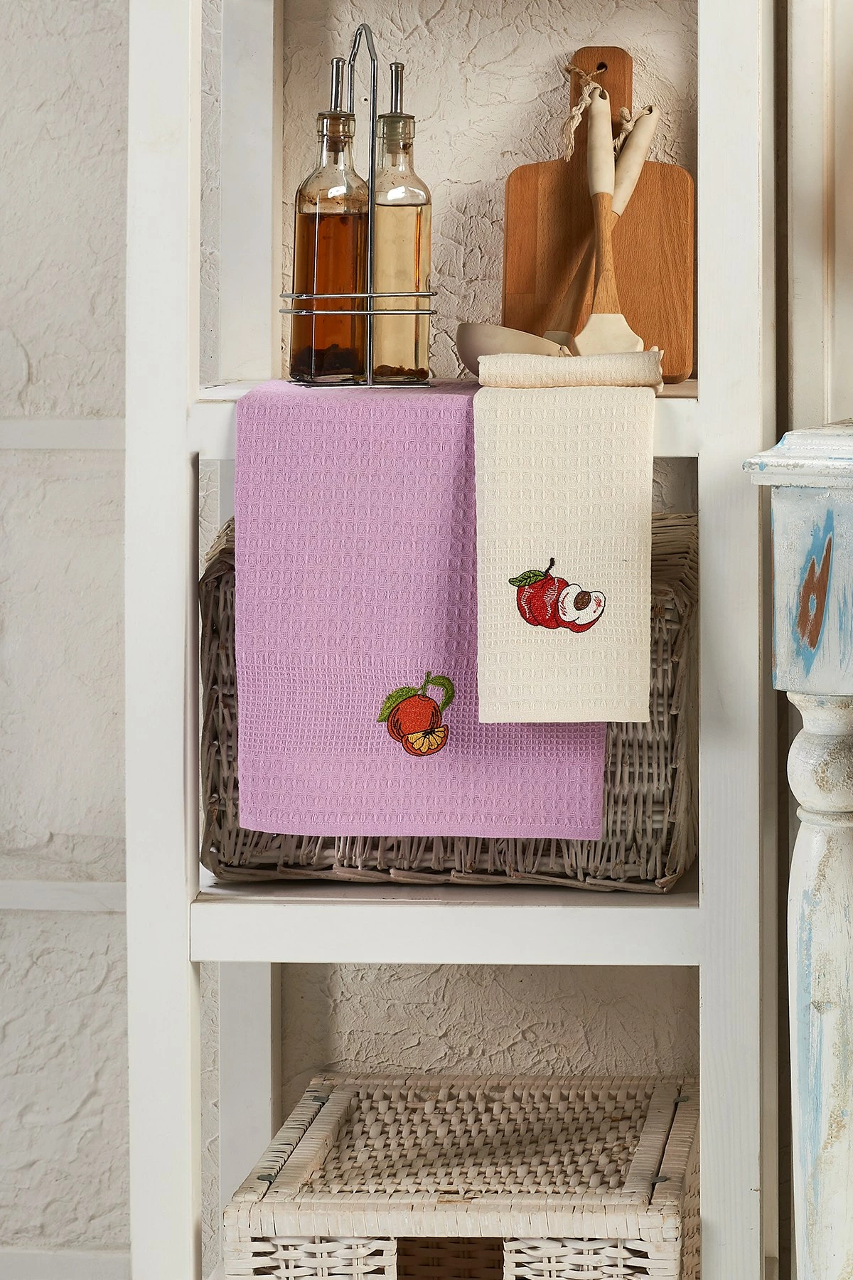 Set peshqirësh kuzhine (6 copë), Mijölnir, fruta, shumëngjyrësh