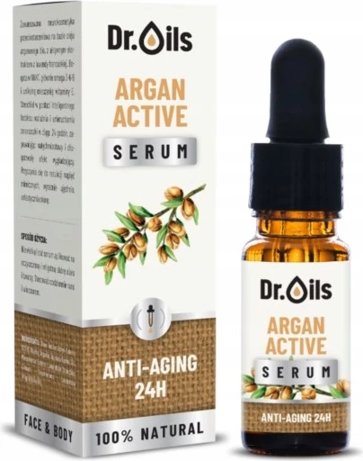 Serum anti-plakje për femra Dr. Oils Argan Active 24h, 30ml
