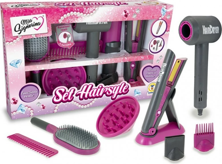 Teo Loder Miss Signorina Set Stilimi Flokesh Me Funksione Reale 25114789