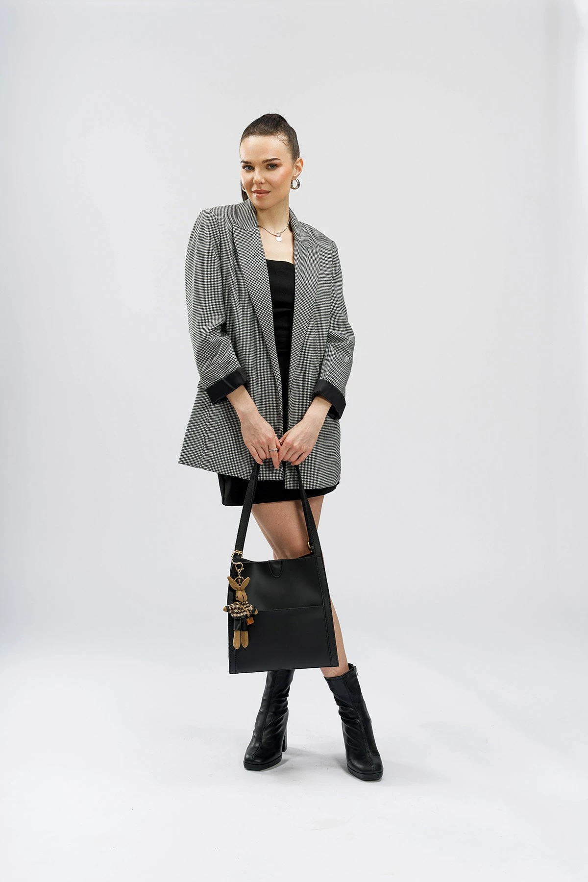 Torba Tote Lucky Bees, 352, e zezë - 12