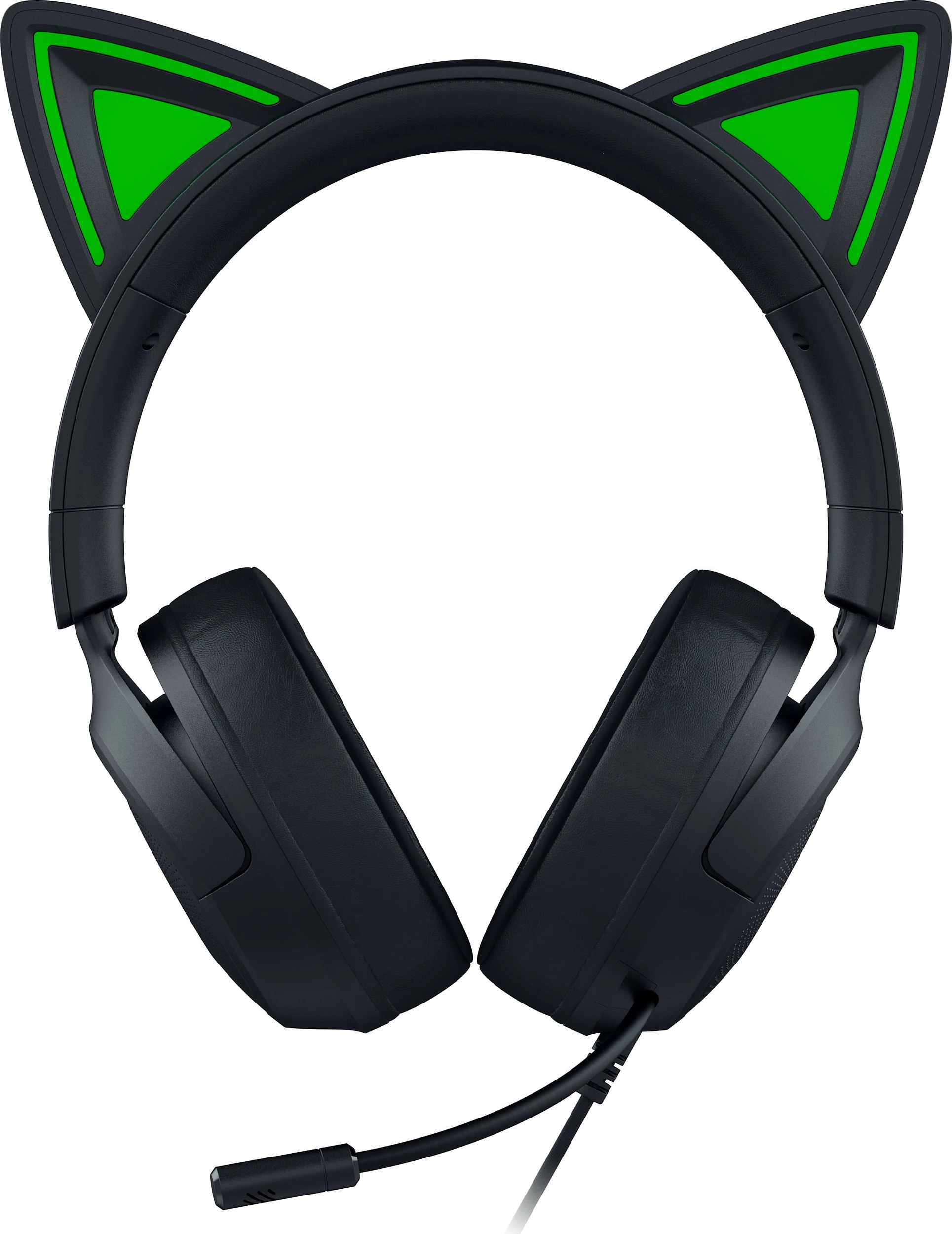 Kufje gaming Razer Kraken Kitty V3 X, me kabllo, RGB, 3.5mm/USB-A, Virtual Surround, të zeza