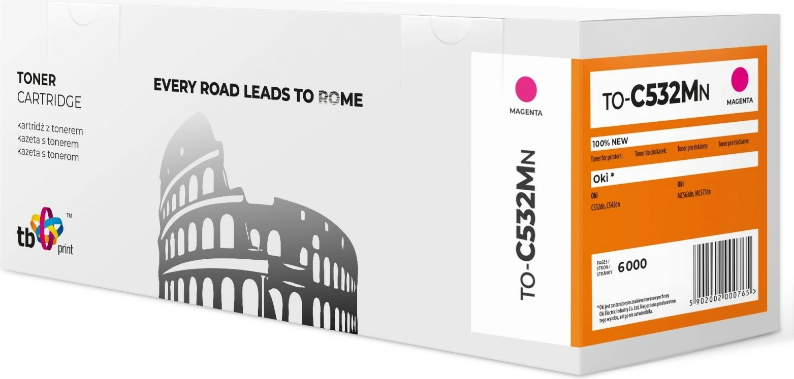 Toner TB Print TO-C532MN për Oki, Magenta