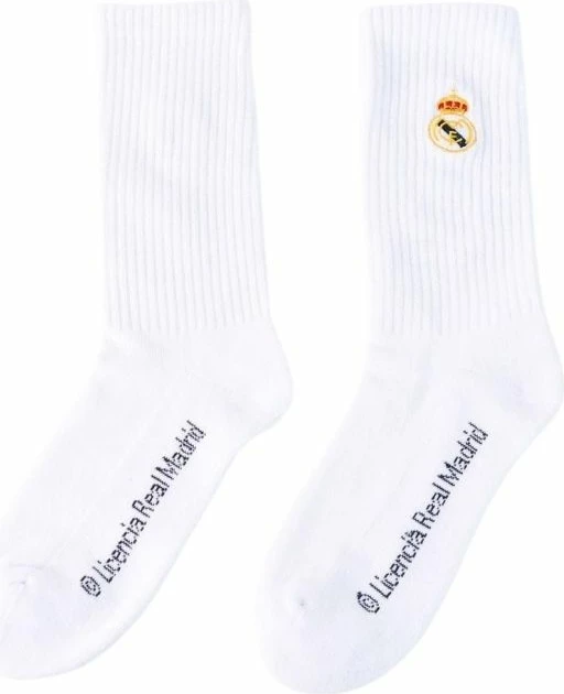 Çorape të gjata Real Madrid, të bardha