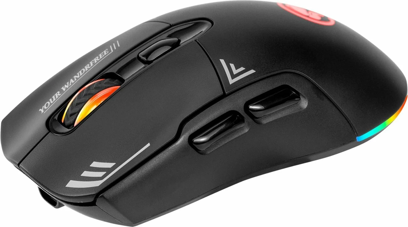 Maus Marvo Duke 20 M803W, 4800 DPI, Wireless 2.4GHz + USB, RGB, i zi