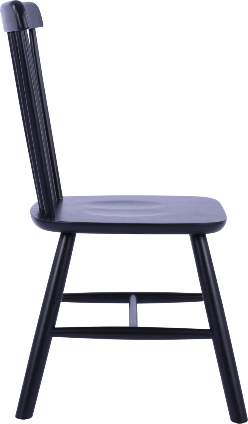 Karrige druri e montuar Lucien, ngjyrë e zezë matte, FH8645.02, 48x54x86 cm