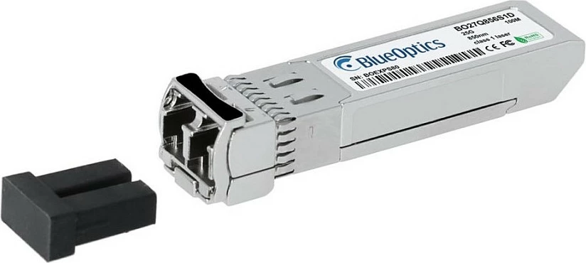Modul SFP28 BlueOptics BO27Q856S1D, 25GBASE-SR, 850nm, LC-Duplex, 100m, argjend
