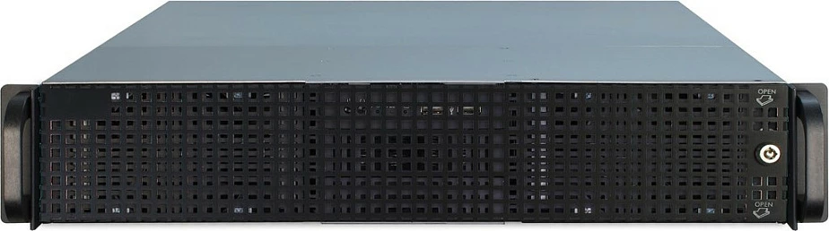 Kasë serveri Inter-Tech IPC 2U-20248, 2U Rack 19", ATX/micro ATX/Mini-ITX, 8x3.5" + 3x2.5", e zezë