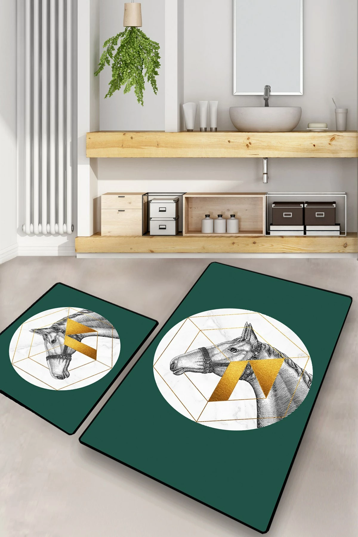 Set tapetash për banjo (2 copë), Mijölnir, kuaj