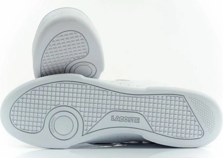 Këpucë të ulëta për meshkuj Lacoste, të bardha