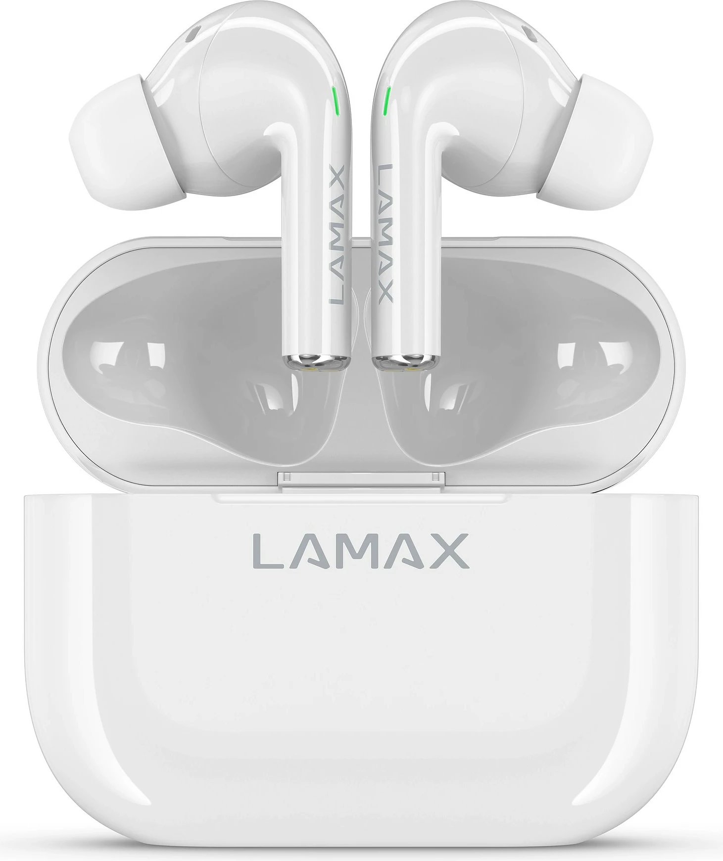 Kufje Lamax Clips1 in-ear, Bluetooth 5.3, 35 orë, bardhë