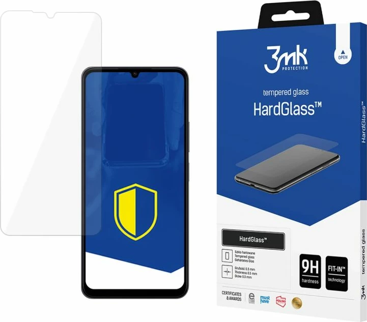 Mbrojtëse ekrani 3mk HardGlass për Xiaomi Redmi 13C / 13C 5G / Poco C65