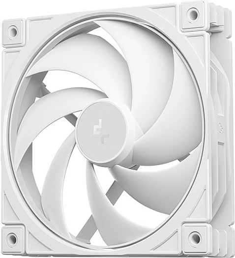 Ventilator për kasë DeepCool FD12 WH V2, 120mm, PWM 4-pin, 500-2500 RPM, i bardhë