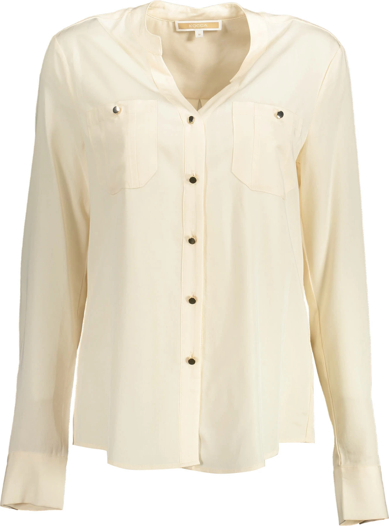 Këmishë e gjatë me mëngë KOCCA për femra, e bardhë
