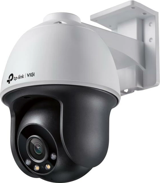 Kamerë IP rrotulluese, TP-Link VIGI C540 4MP full-color 4mm PoE outdoor, bardhë/zezë