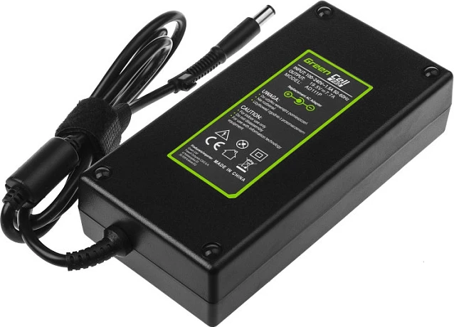 Adapter laptopi Green Cell PRO 150W 19.5V 7.7A, për HP EliteBook/ZBook, i zi