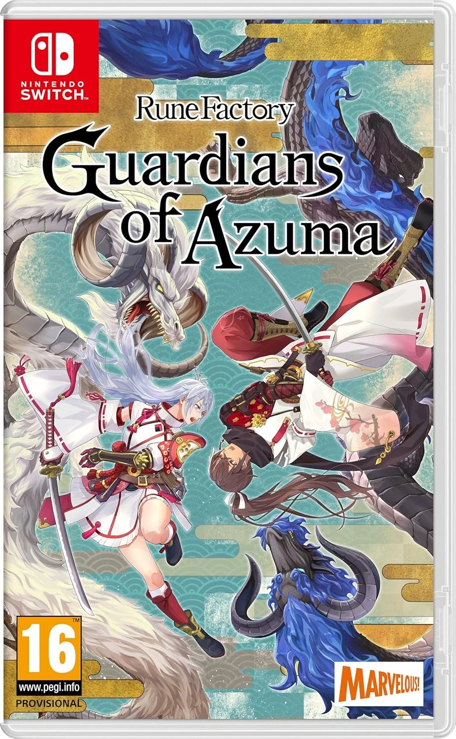 Video lojë Marvelous Europe Rune Factory: Guardians of Azuma për Nintendo Switch, PEGI 16