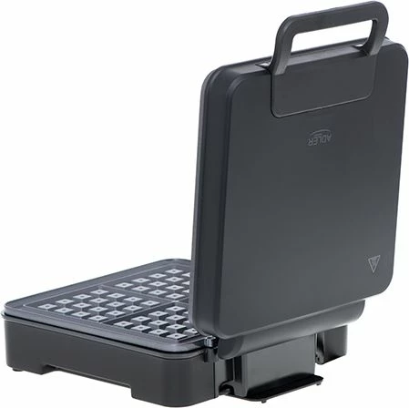 Aparat për vafla Adler AD 3049 1800W, 4 vafla, kontroll temperature, i zi