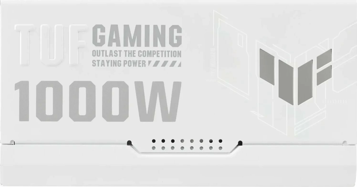Furnizues energjie Asus TUF Gaming 1000W 80 Plus Gold ATX 3.1 Fully Modular (90YE00S5-B0NA00), e bardhë
