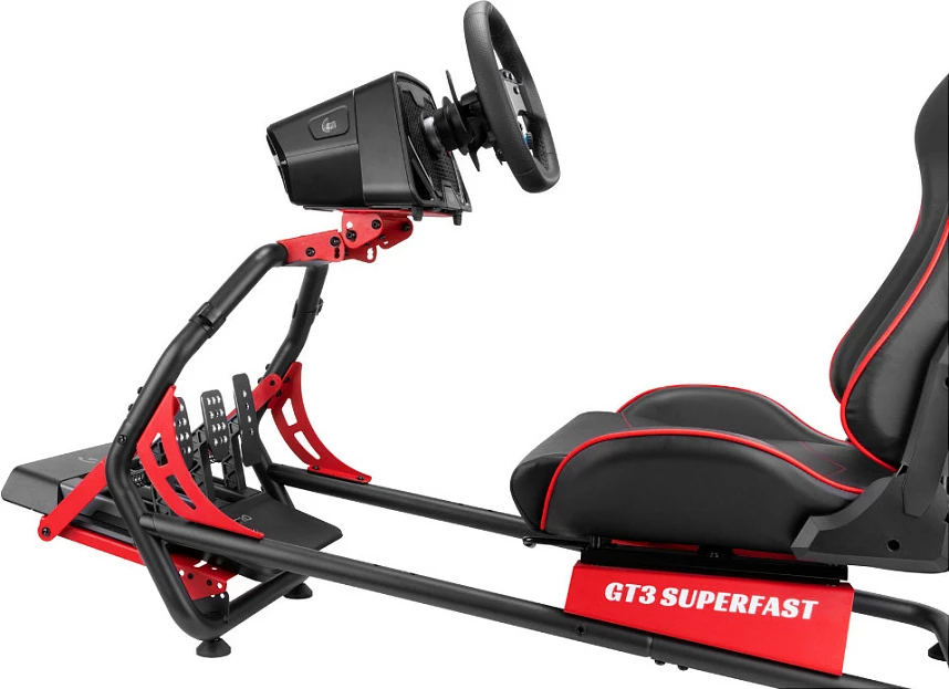 Kokpit garash Oplite GT3 Superfast V2, çelik, 100 kg, zi/kuq