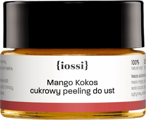 Skrab për buzë për femra Iossi Mango Coconut Sugar 15ml