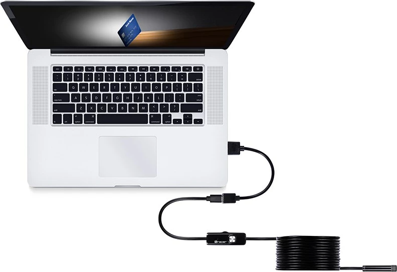 Endoskop industrial Tracer HardWire, TRAKAM46629, kënd 70°, IP67, USB