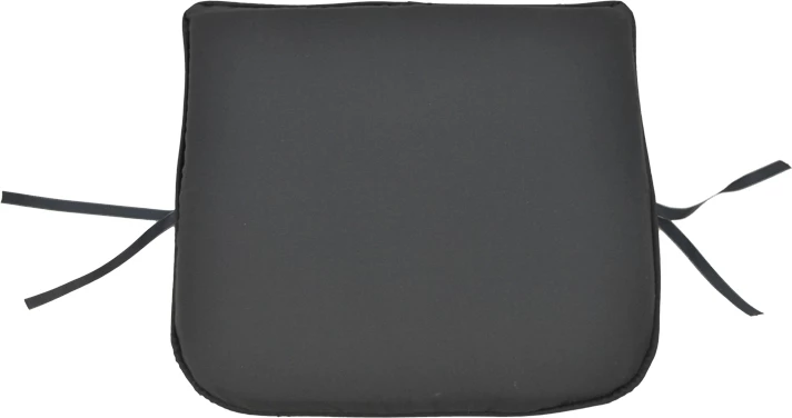 Jastëk për karrige Pildo, ngjyrë e zezë, 43x40x3cm