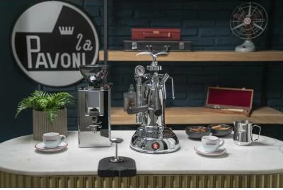Dorezë makine espresso, La Pavoni, LPLMLN01EU, Milano, argjendt