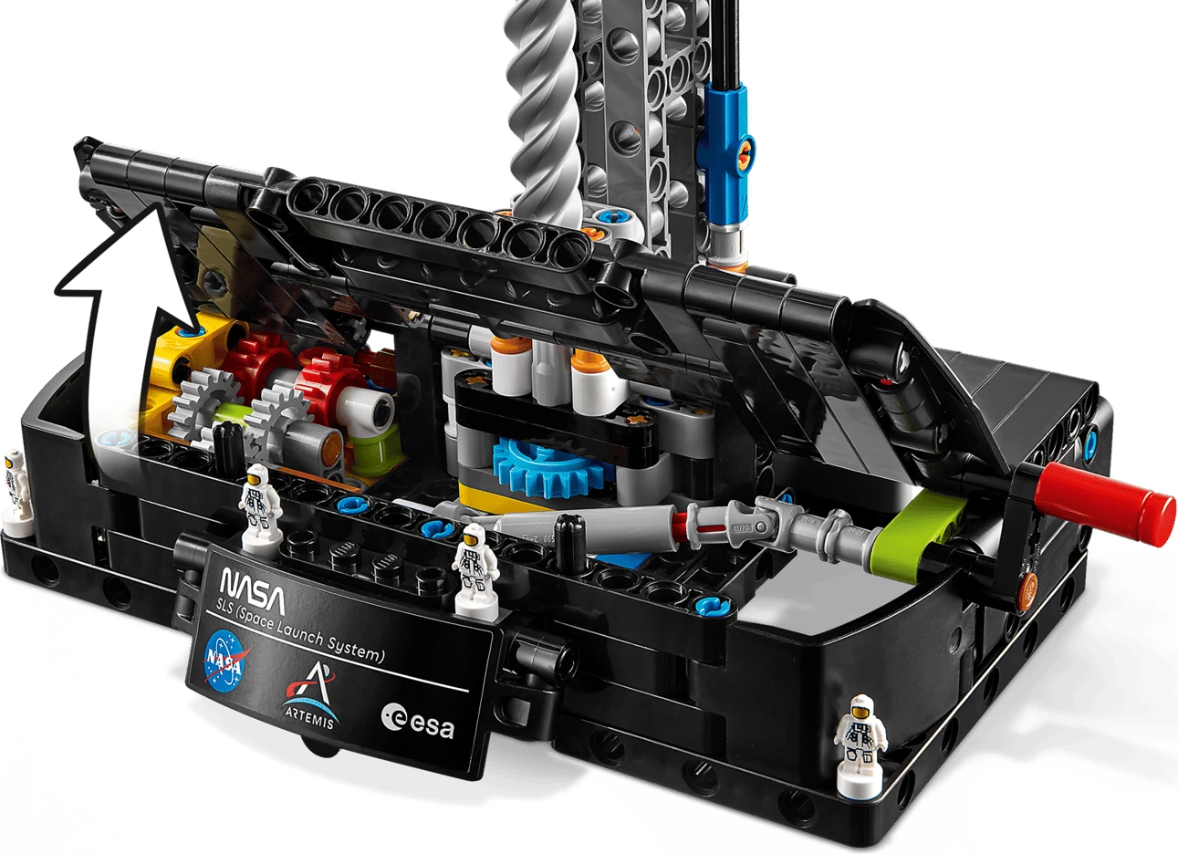 Set ndërtimi LEGO Technic NASA Artemis Space Launch System Rocket 42221, 632 copë, 70 cm