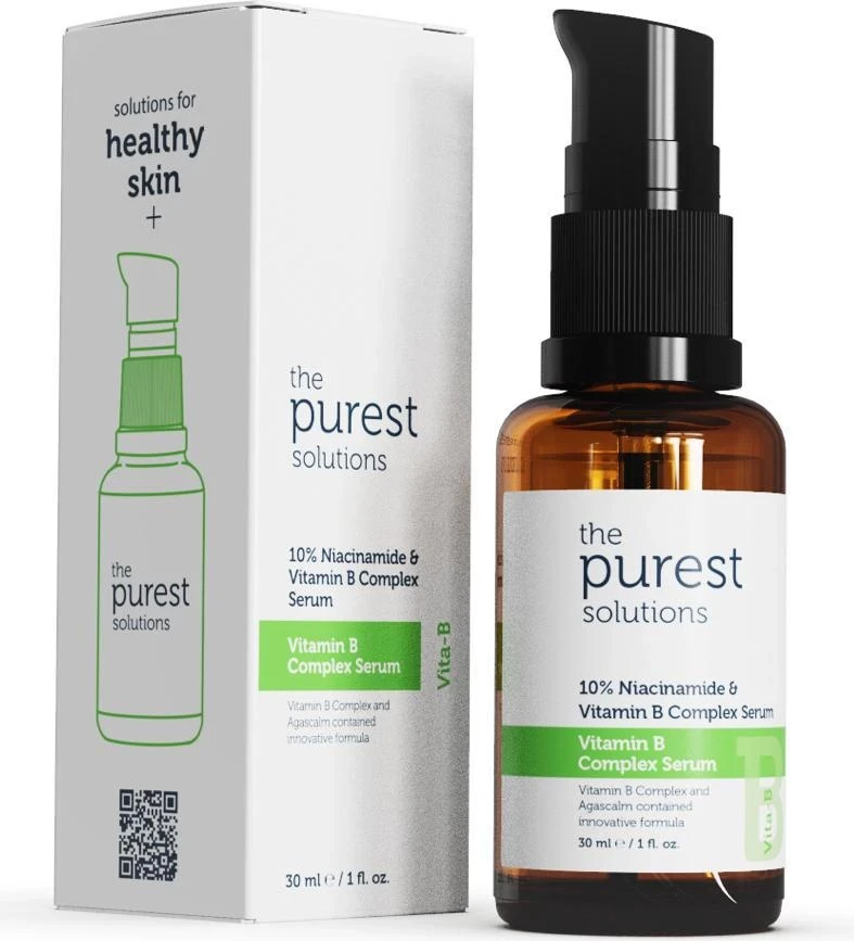Serum lëkure The Purest Solutions Vitamin B Complex+ Niacinamide 10%, 30 ml