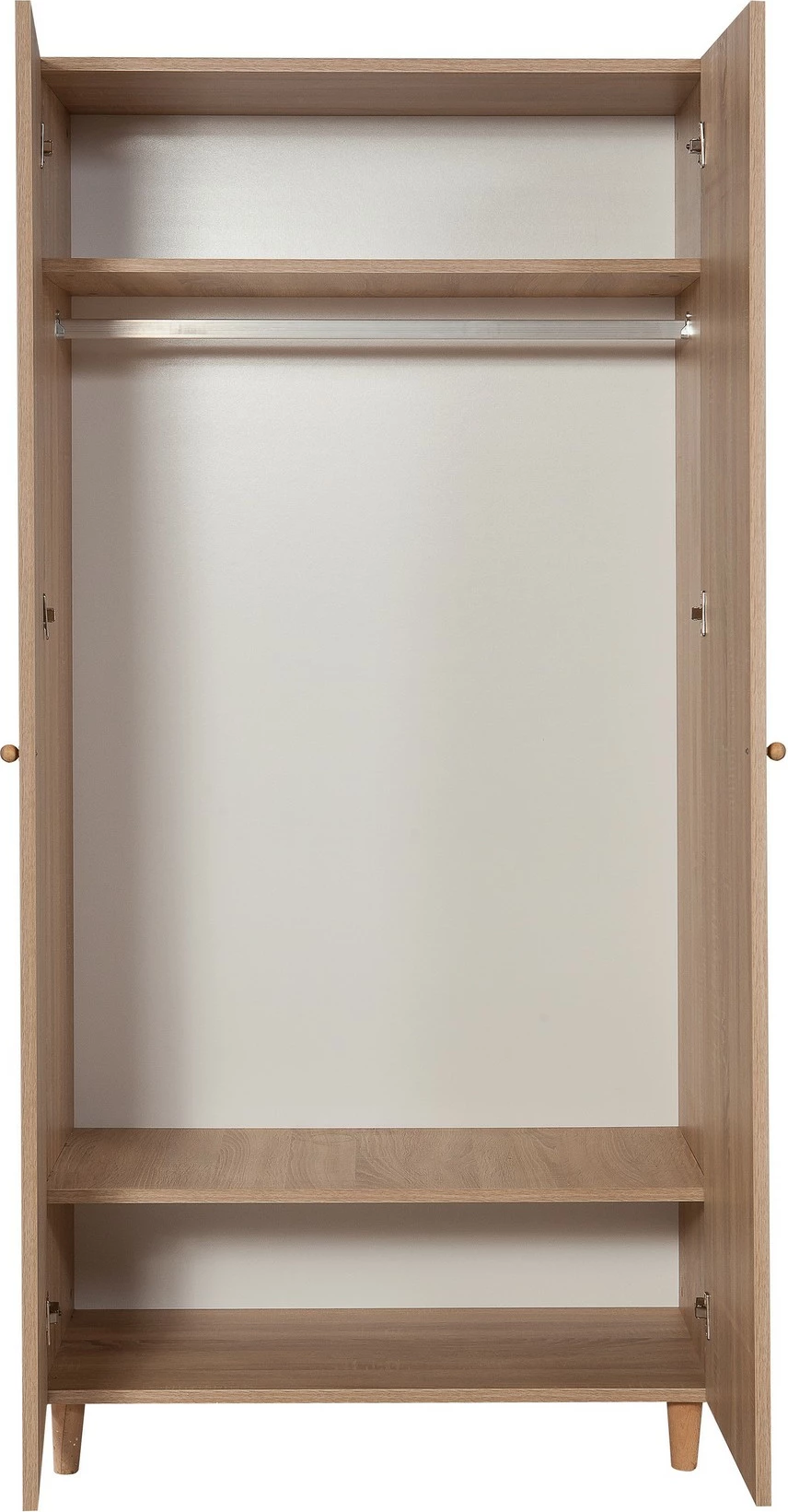 Dollap Sonomo, doreza druri, këmbë druri, Skye Decor Lidya 2 -971, 90x192x52cm