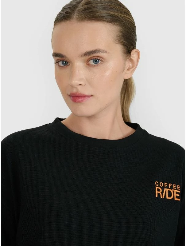 Maicë me mëngë të gjata oversize për femra 4f [Madhësia: XS]